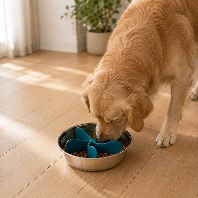 Insert ralentisseur — hélice silicone — Chien