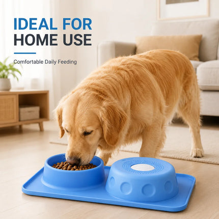 Gamelle anti-étranglement pour animaux de compagnie, tapis à lécher, gamelle pour chien et chat, gamelle en silicone antidérapante, gamelle à énigme, gamelle à double usage, récipient d'entraînement