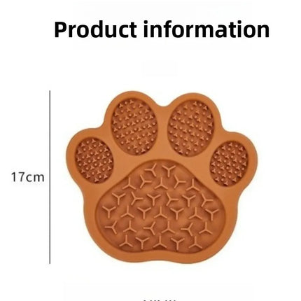 Tapis de léchage en silicone à alimentation lente avec ventouse antidérapante, gamelle pour chiens et chats, jouet interactif pour la santé digestive