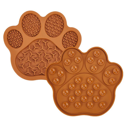 Tapis de léchage en silicone à alimentation lente avec ventouse antidérapante, gamelle pour chiens et chats, jouet interactif pour la santé digestive