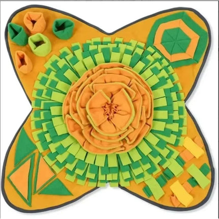 Tapis olfactif pour chien, tapis d'entraînement à l'odeur, tapis de reniflement, bol d'alimentation lente, distributeur de nourriture, jouets lavables pour chien