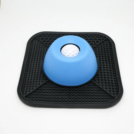 Bol à lécher interactif en silicone pour animaux de compagnie, antidérapant, distributeur de nourriture lente pour chien, favorise la santé dentaire, bol auto-avisoissant pour aliments liquides