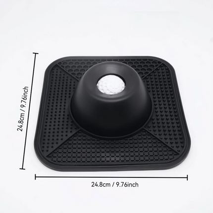 Bol à lécher interactif en silicone pour animaux de compagnie, antidérapant, distributeur de nourriture lente pour chien, favorise la santé dentaire, bol auto-avisoissant pour aliments liquides