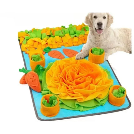 Tapis olfactif pour chien, tapis d'entraînement à l'odeur, tapis de reniflement, bol d'alimentation lente, distributeur de nourriture, jouets lavables pour chien