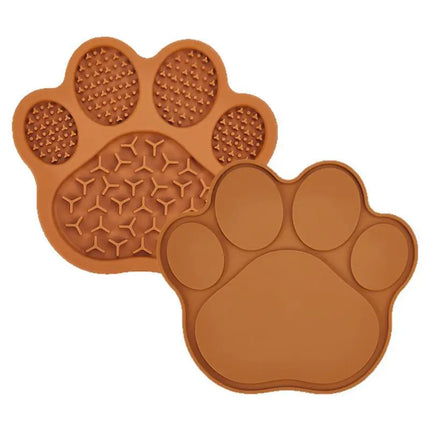 Tapis de léchage en silicone à alimentation lente avec ventouse antidérapante, gamelle pour chiens et chats, jouet interactif pour la santé digestive