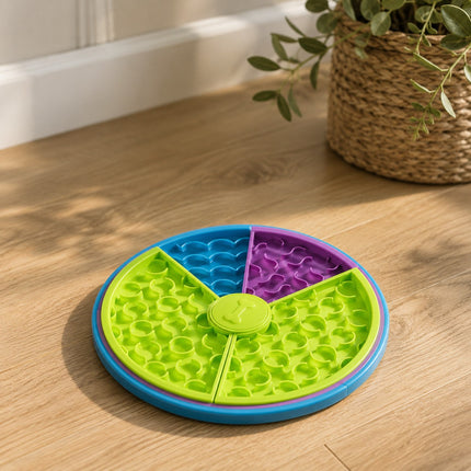 Plateau distributeur rotatif — 3 niveaux — Chien & chat