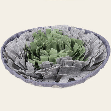 Tapis de fouille — à franges — Chien — accessoire repas lent pour chien