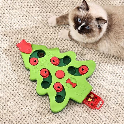 Gamelle interactive — puzzle 31 variantes — Chien & chat — accessoire repas lent pour chien et chat