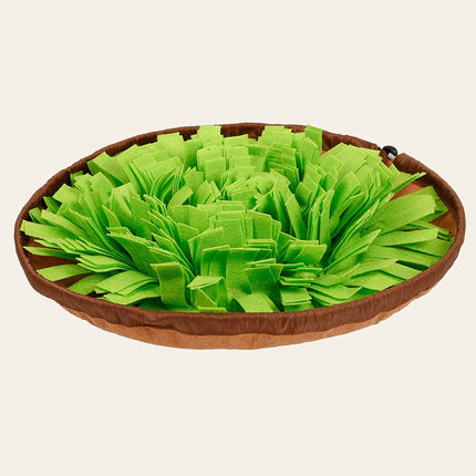Tapis de fouille — à franges — Chien — accessoire repas lent pour chien