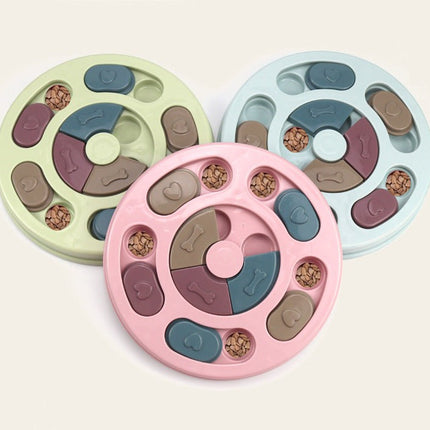 Gamelle interactive — puzzle 31 variantes — Chien & chat — accessoire repas lent pour chien et chat