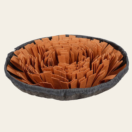 Tapis de fouille — à franges — Chien — accessoire repas lent pour chien