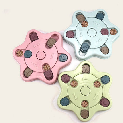 Gamelle interactive — puzzle 31 variantes — Chien & chat — accessoire repas lent pour chien et chat