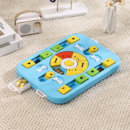 Gamelle interactive — puzzle 31 variantes — Chien & chat — accessoire repas lent pour chien et chat