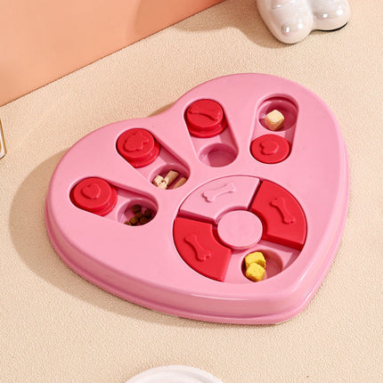 Gamelle interactive — puzzle 31 variantes — Chien & chat — accessoire repas lent pour chien et chat