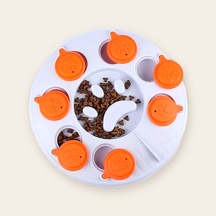 Gamelle interactive — puzzle 31 variantes — Chien & chat — accessoire repas lent pour chien et chat