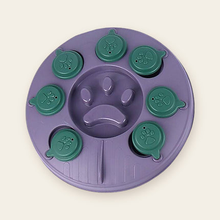 Gamelle interactive — puzzle 31 variantes — Chien & chat — accessoire repas lent pour chien et chat